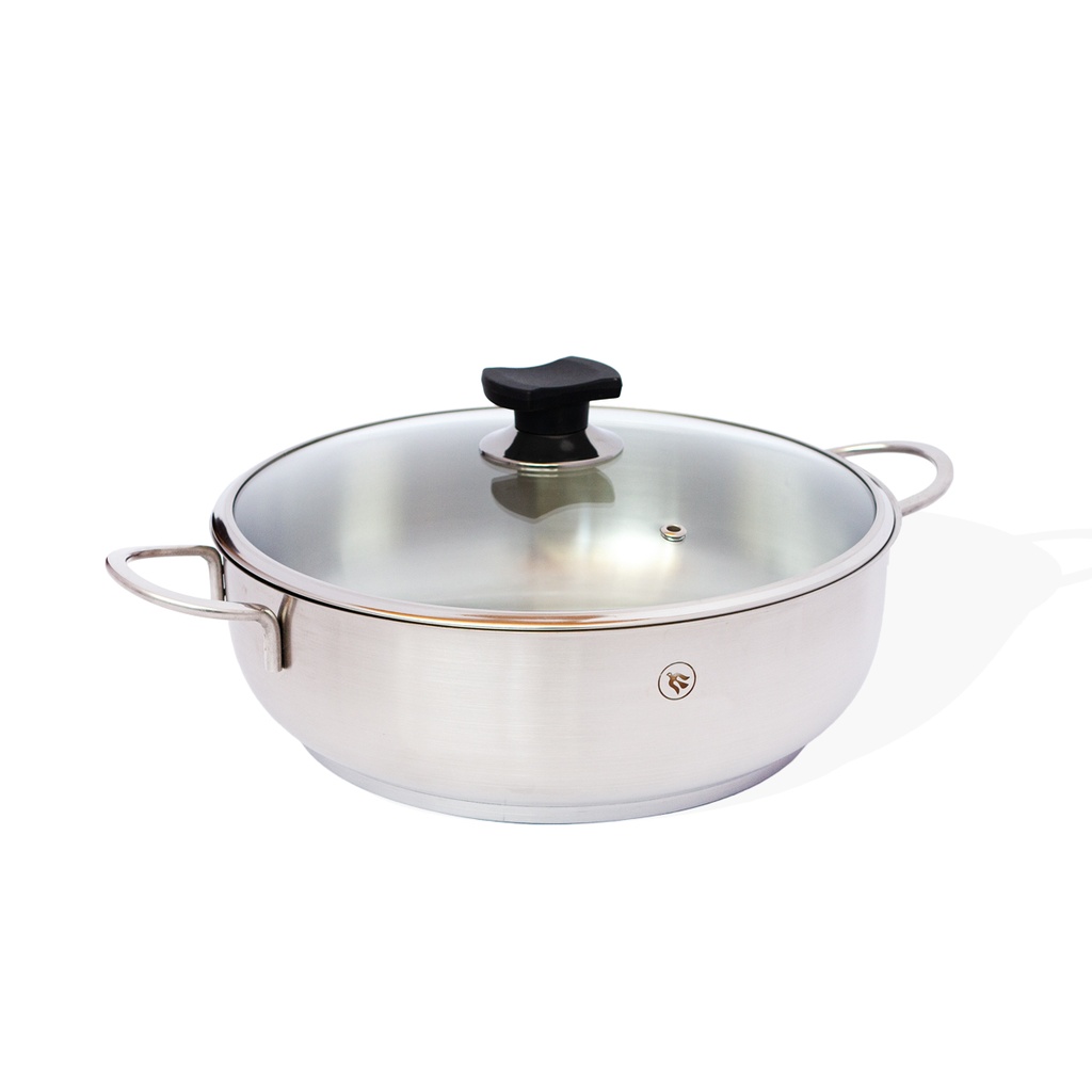 سرویس قابلمه و ماهی‌تابه استیل 10پارچه ایپک