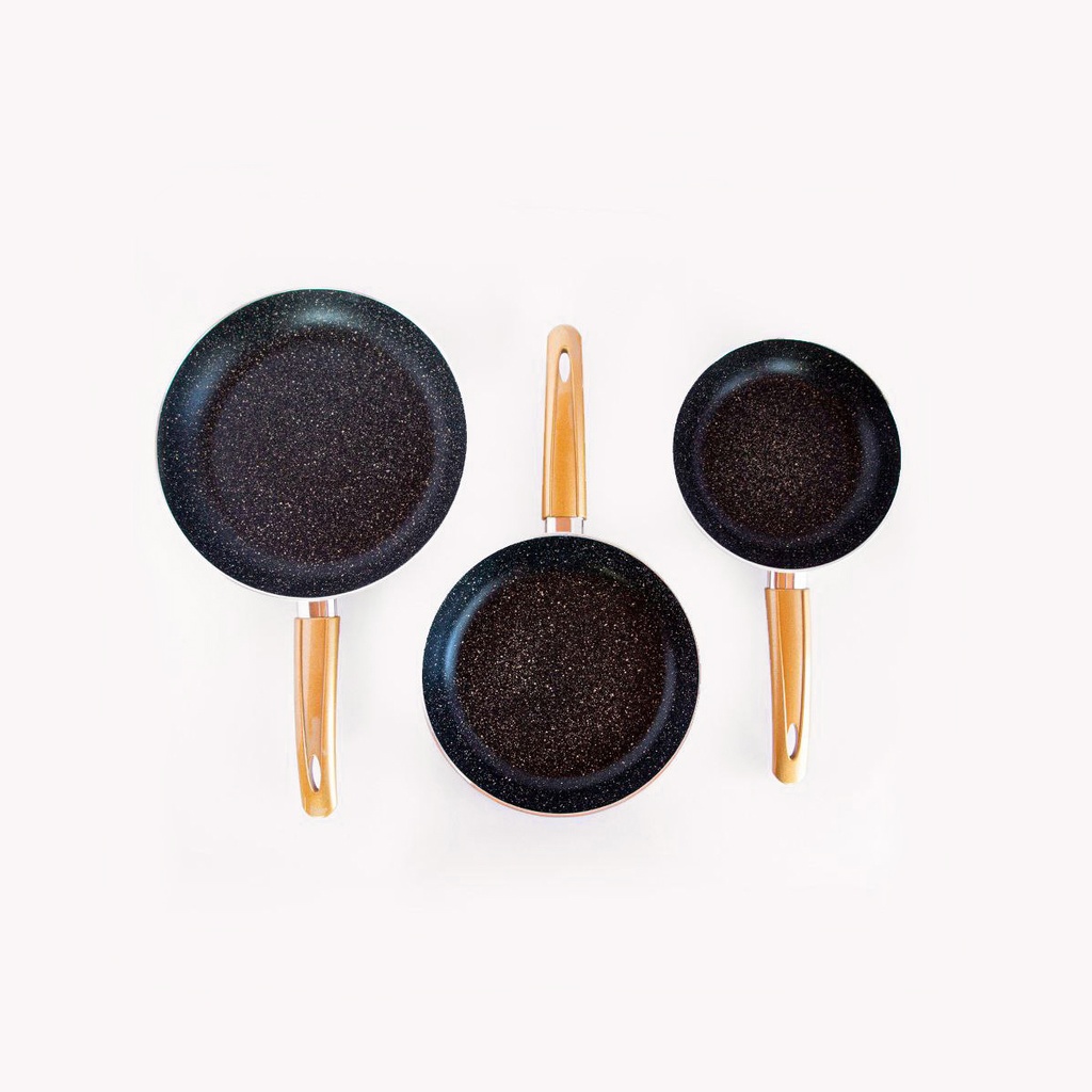 ماهی‌تابه 3 سایز گرانیتی ایپک